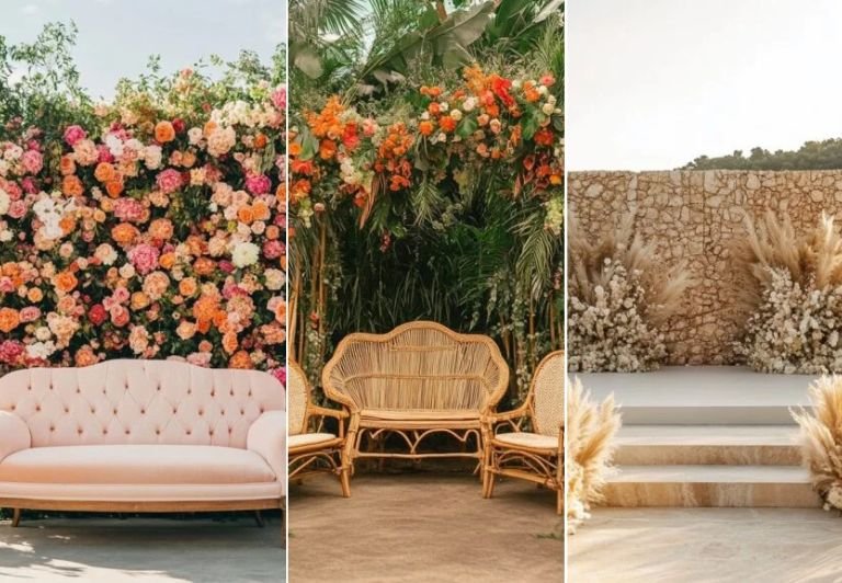 20+ Romantic Outdoor Wedding Stage Design Ideas 2025
