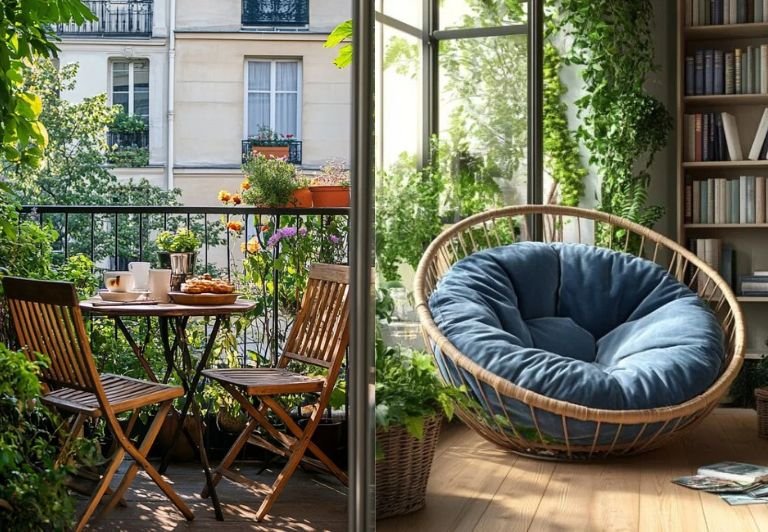 30+ Lovely Small Balcony Ideas to Maximize Style and Space 2025!