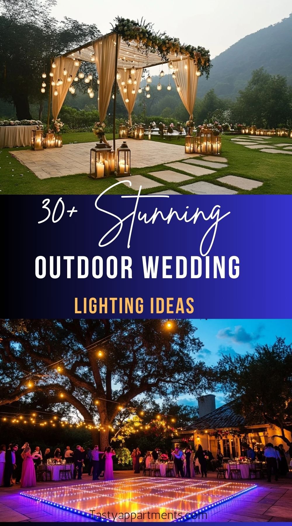 30+ Stunning Outdoor Wedding Lighting Ideas 2025