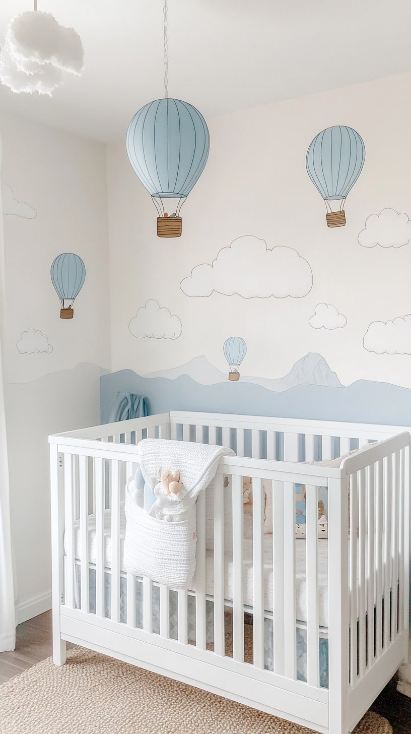 Hot Air Balloon Nursery Accents