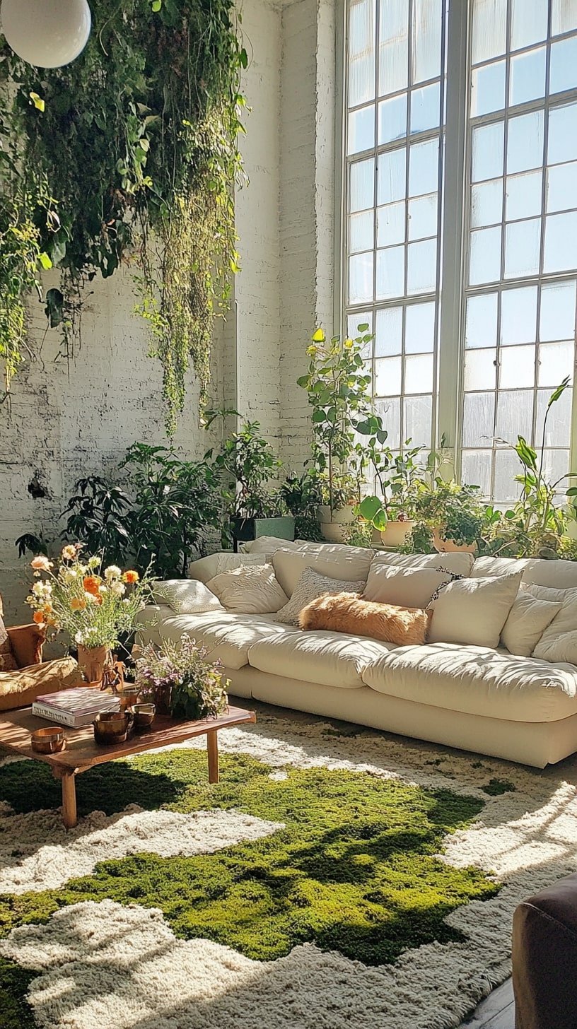 Indoor Fairy Garden Living Room Setup