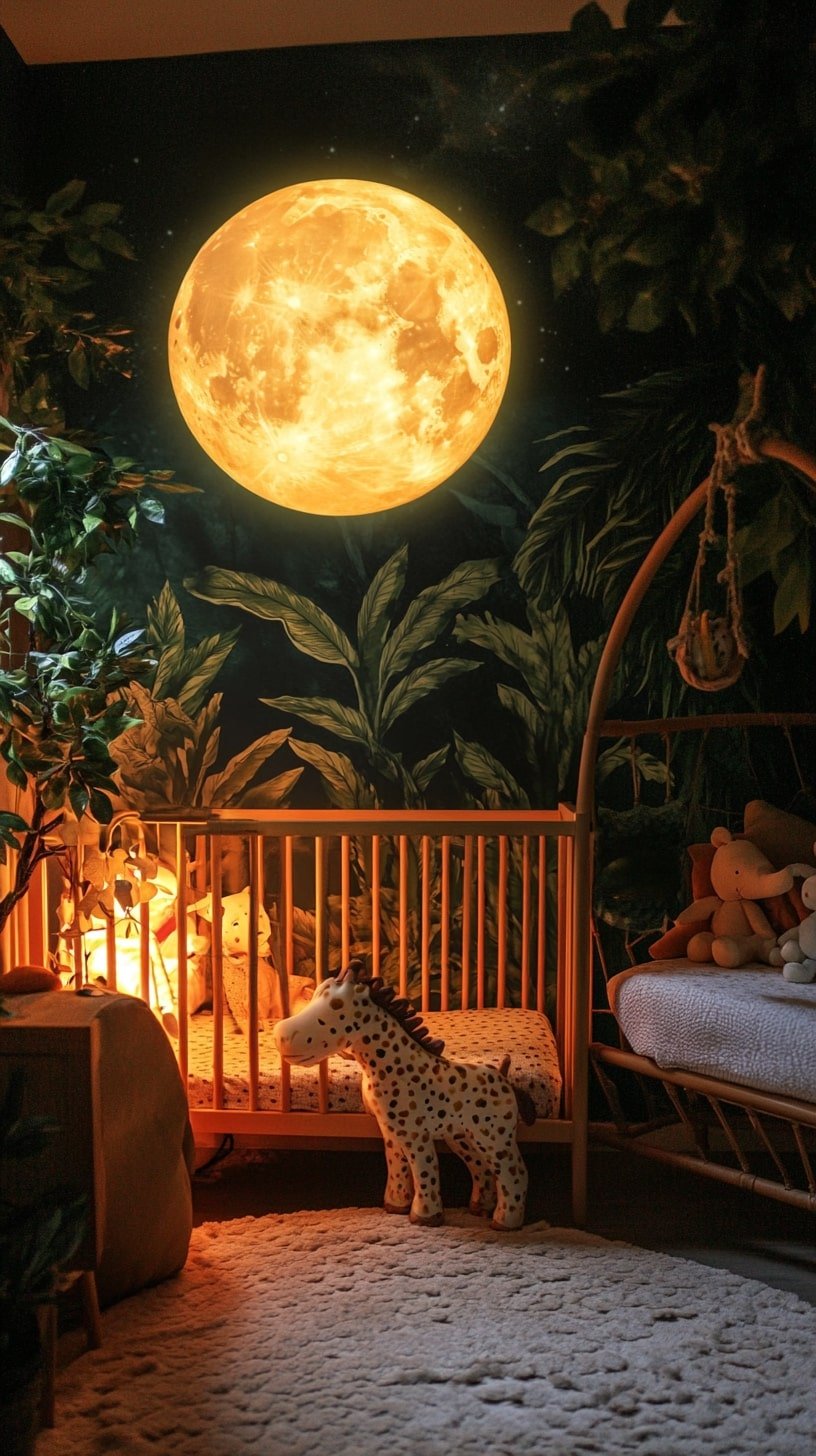 Jungle Glow-in-the-Dark Night Nursery