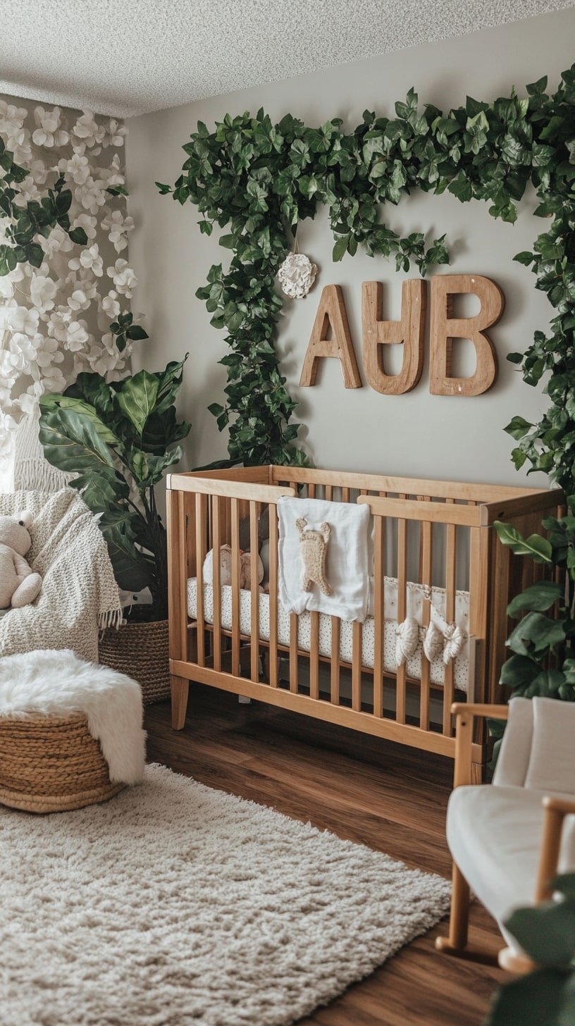 Jungle Name Wall Display