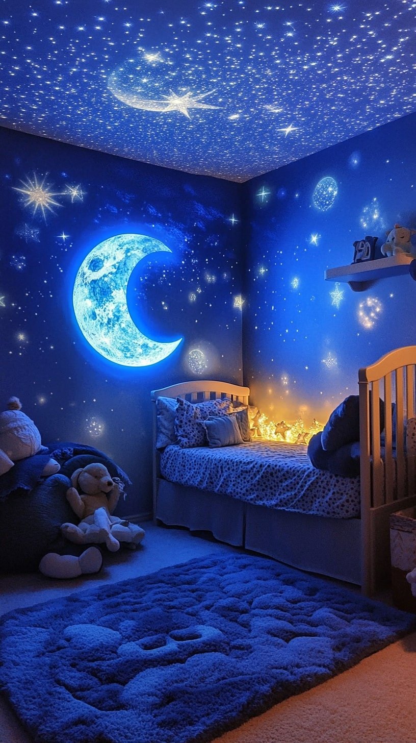 Starry Sky Projector Nursery