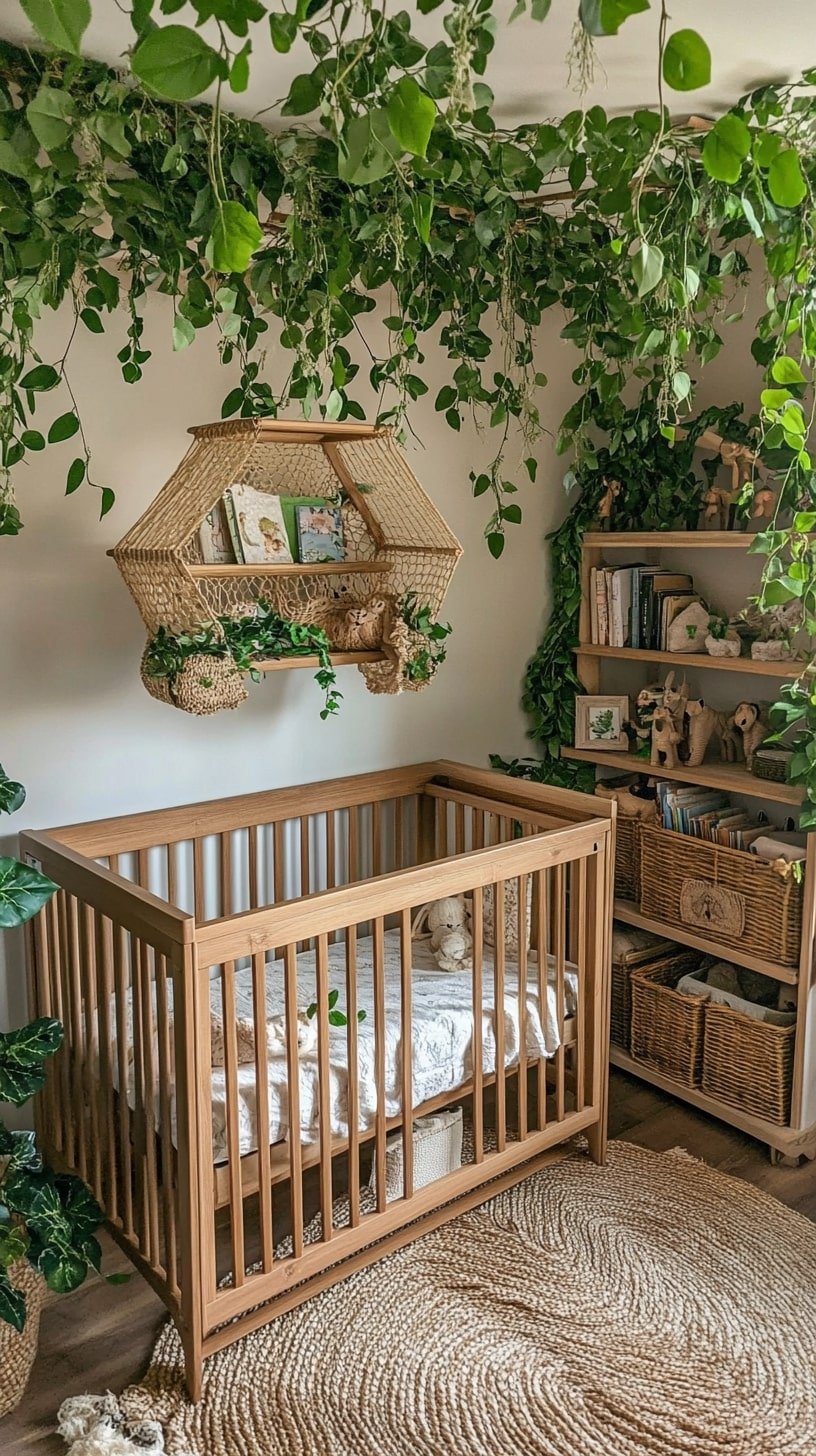 Treehouse-Inspired Jungle Nursery