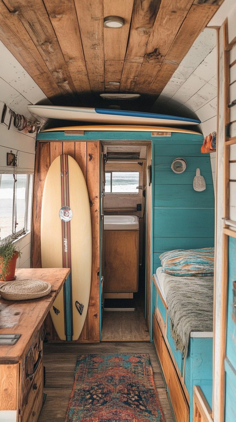 Vintage Camper Surf Shack Conversion