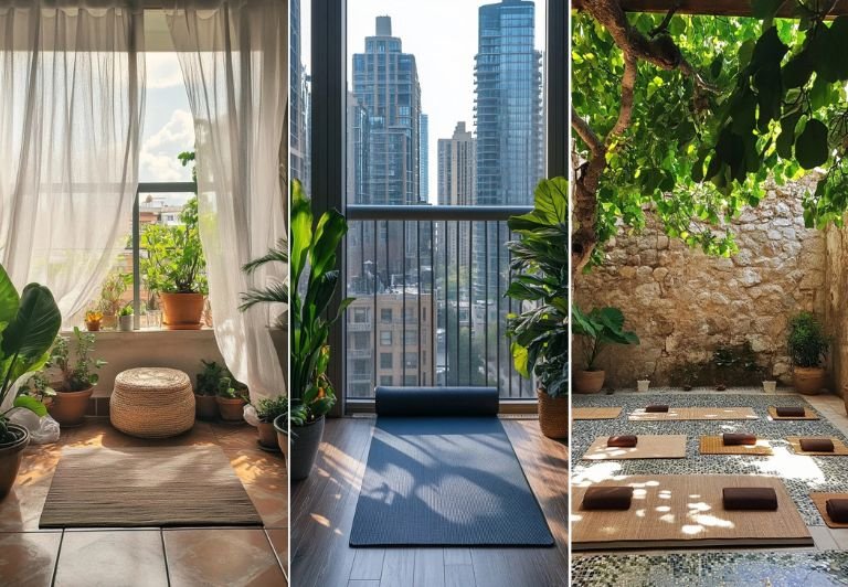 20+ best Outdoor Yoga Space Designs for meditation and Relaxation