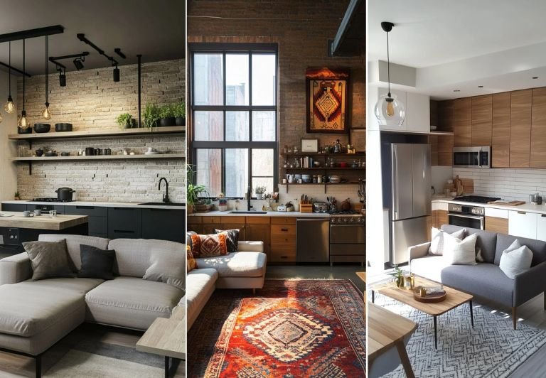 20+ Small Open Concept Kitchen Living Room Ideas 2025!