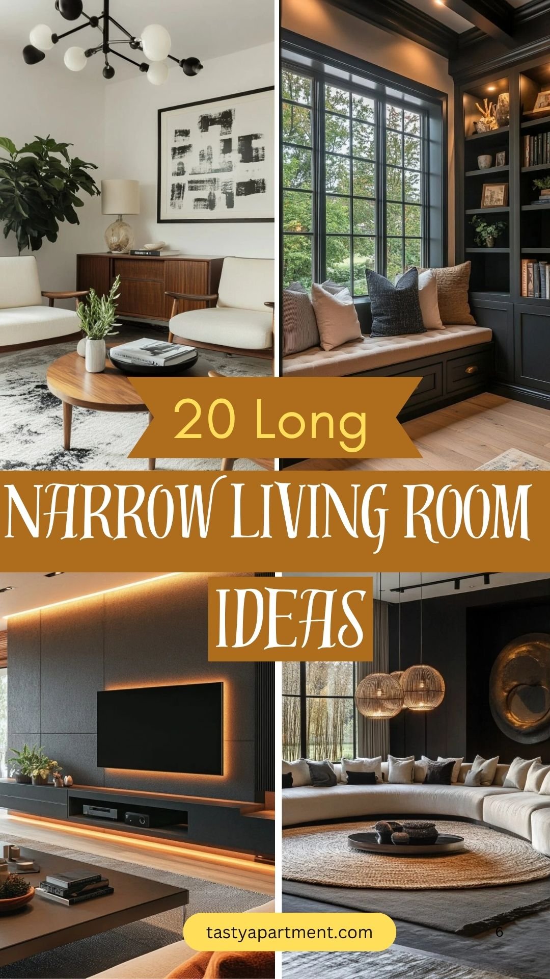 20 Long Narrow Living Room ideas