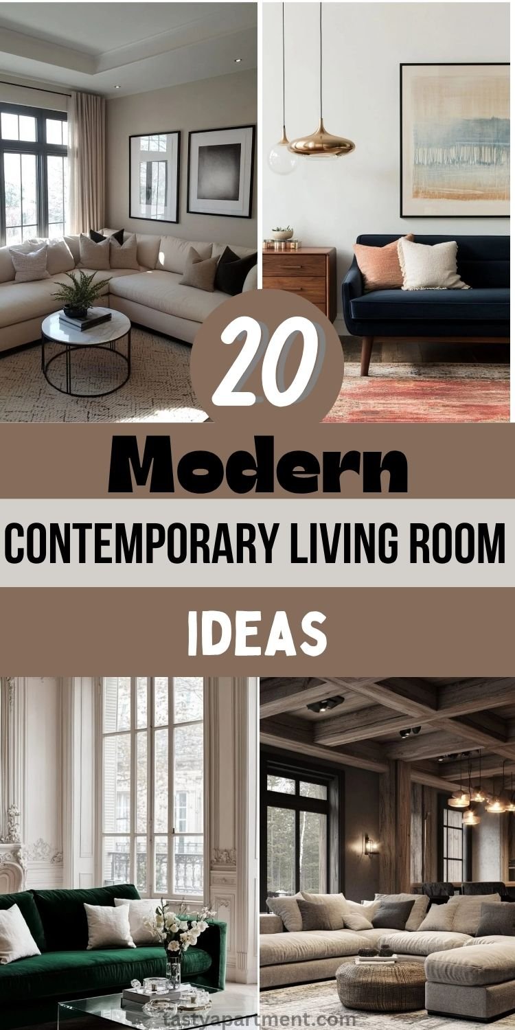 20 Modern Contemporary Living Room 2025!