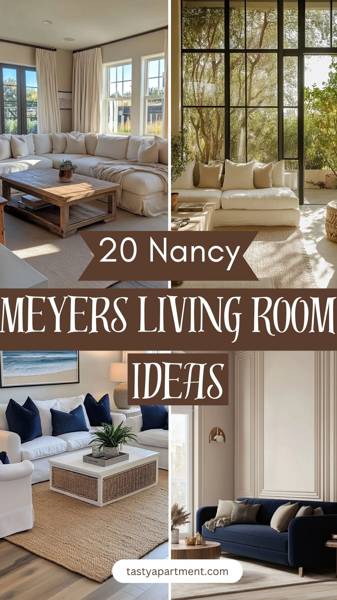 20 Nancy Meyers Living Room timeless style ideas