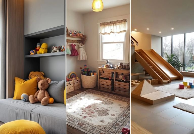 20 fun yet stylish Kids Play Corner in the Living Room Ideas