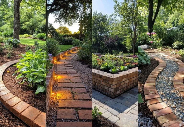 20 how to lay brick border garden edging to affordably frame your garden