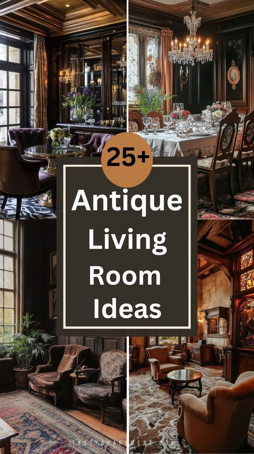 25+ Antique Living Room Ideas You Never Seen Before
