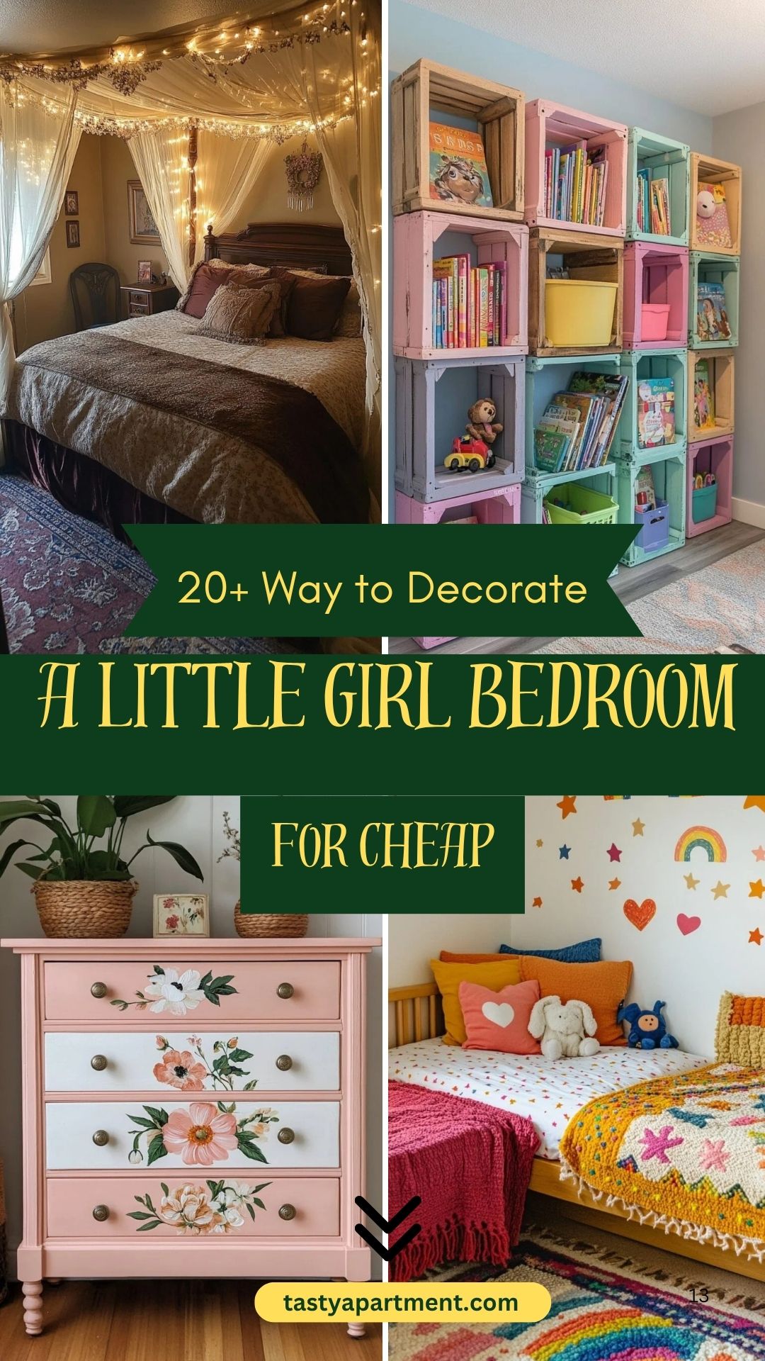 20+ How to Decorate a Little Girl Bedroom for Cheap 2025!